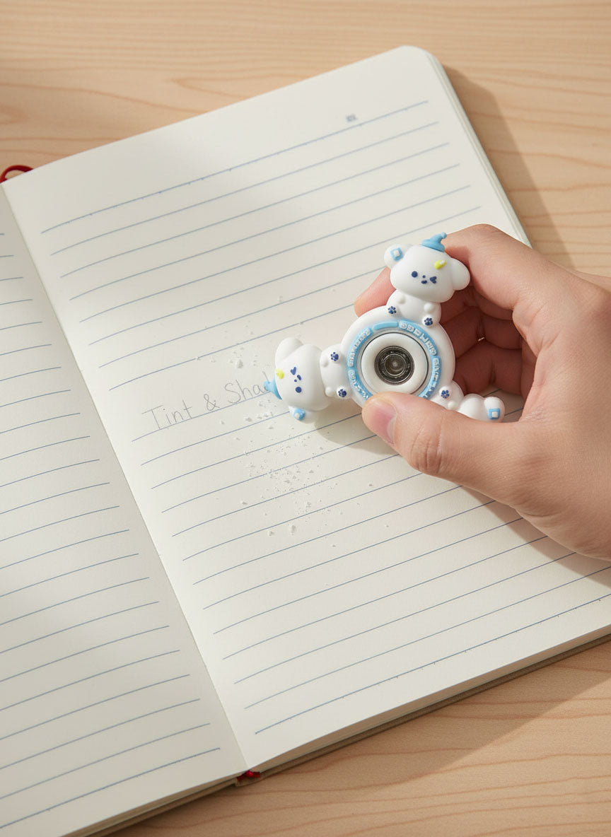 Kawaii Bear Spin Eraser