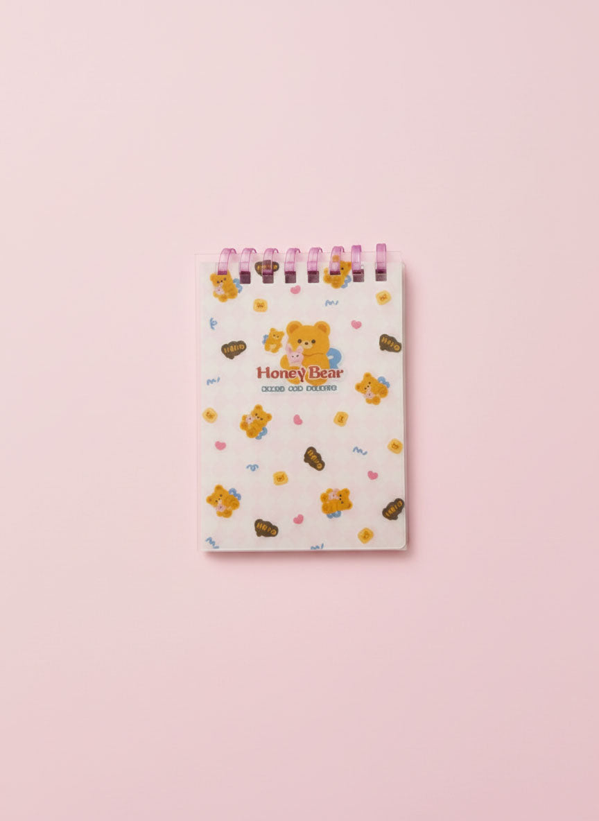 Honey Bunny & Honey Bear A7 Mini Spiral Notebooks