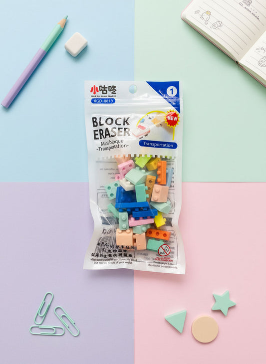 Kawaii Eraser - Puzzle Block