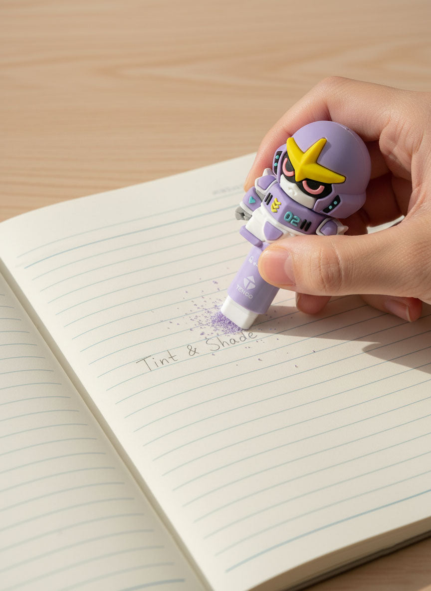 Kawaii Super Hero Eraser