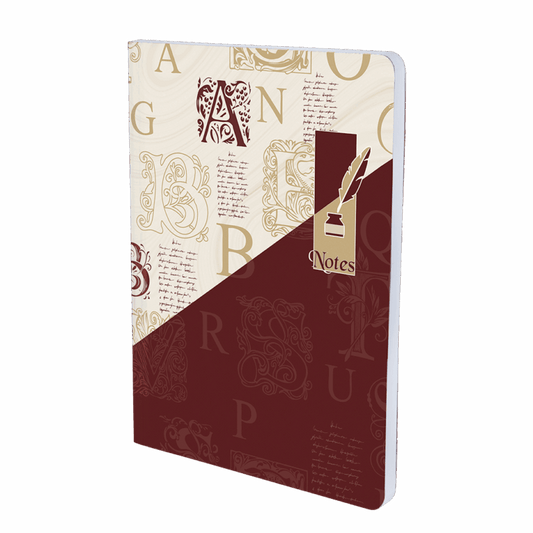 Nightingale Layflat Notebook – Red