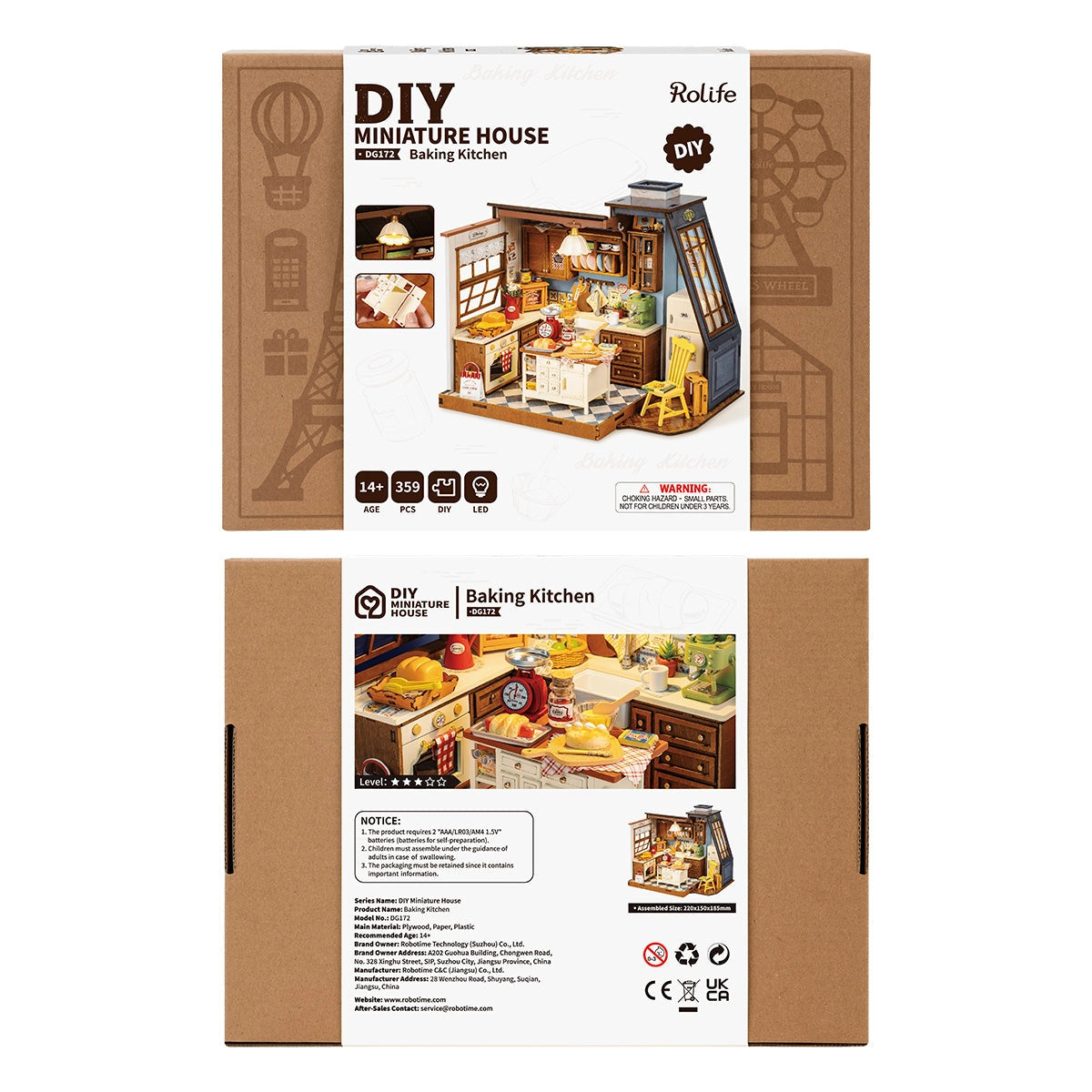 Rolife DIY Miniature House - Kitchen Kit