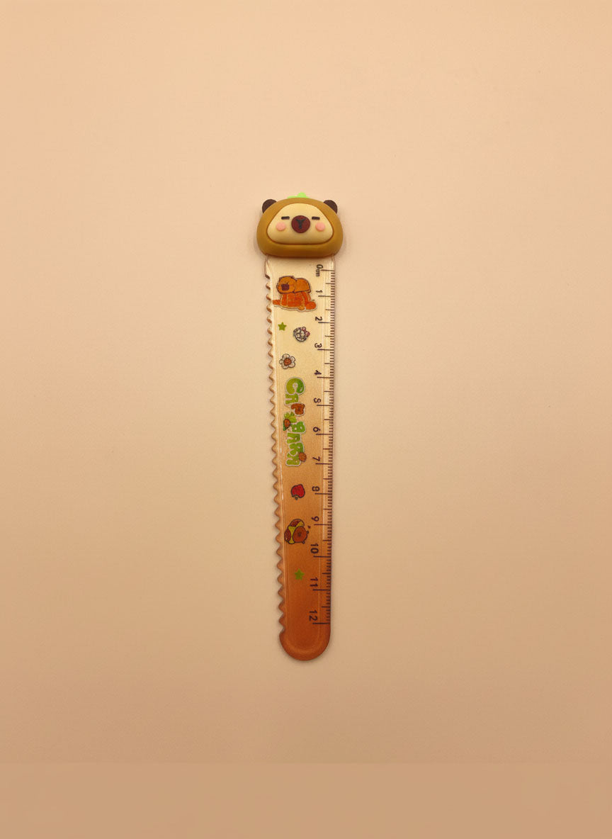 Capybara Ruler - 12 cm