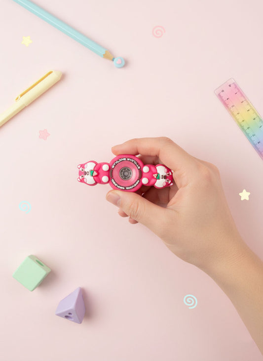 Strawberry Bear Spin Eraser