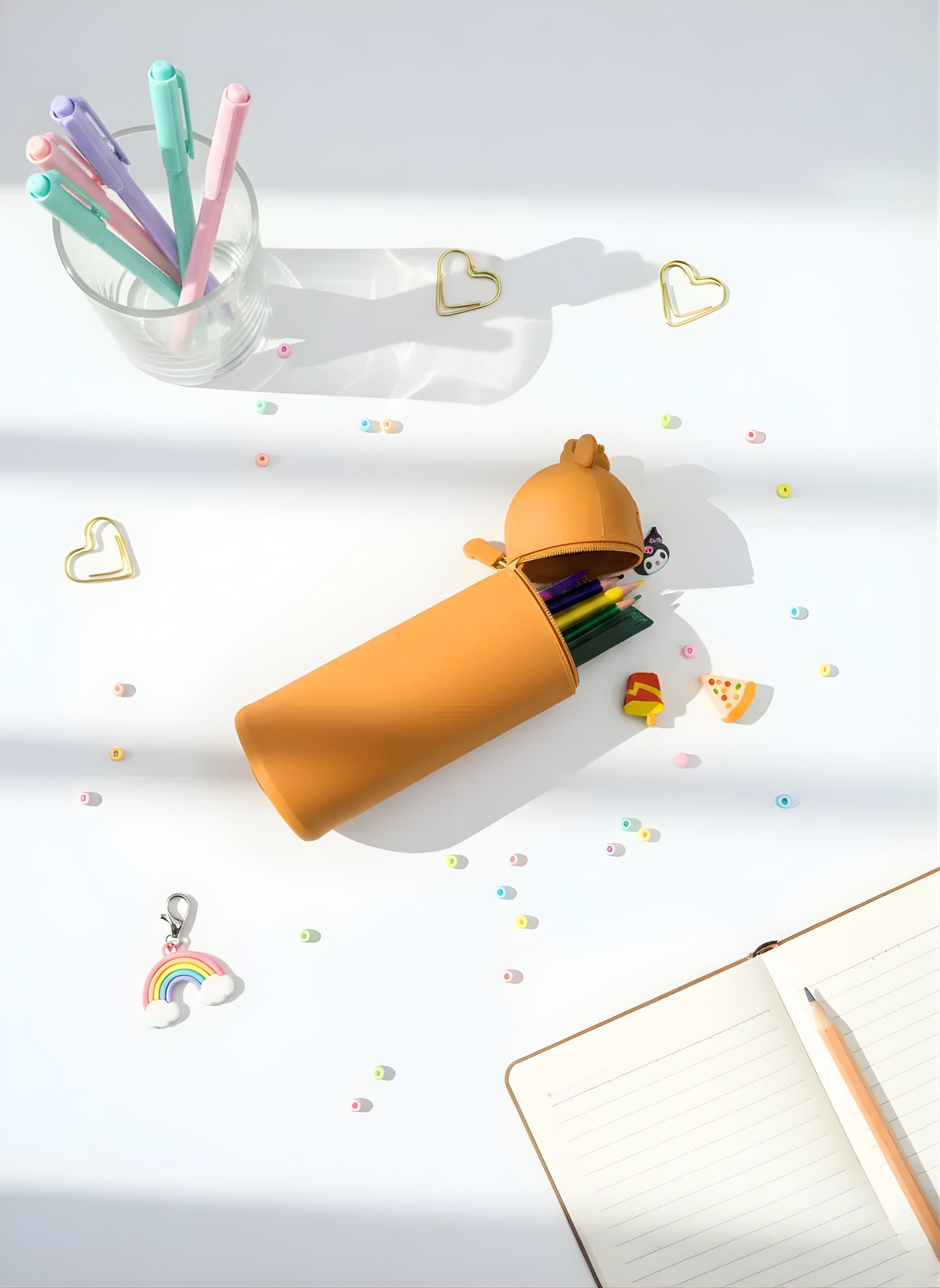 Capybara Pencil Pouch - Kawaii pouch