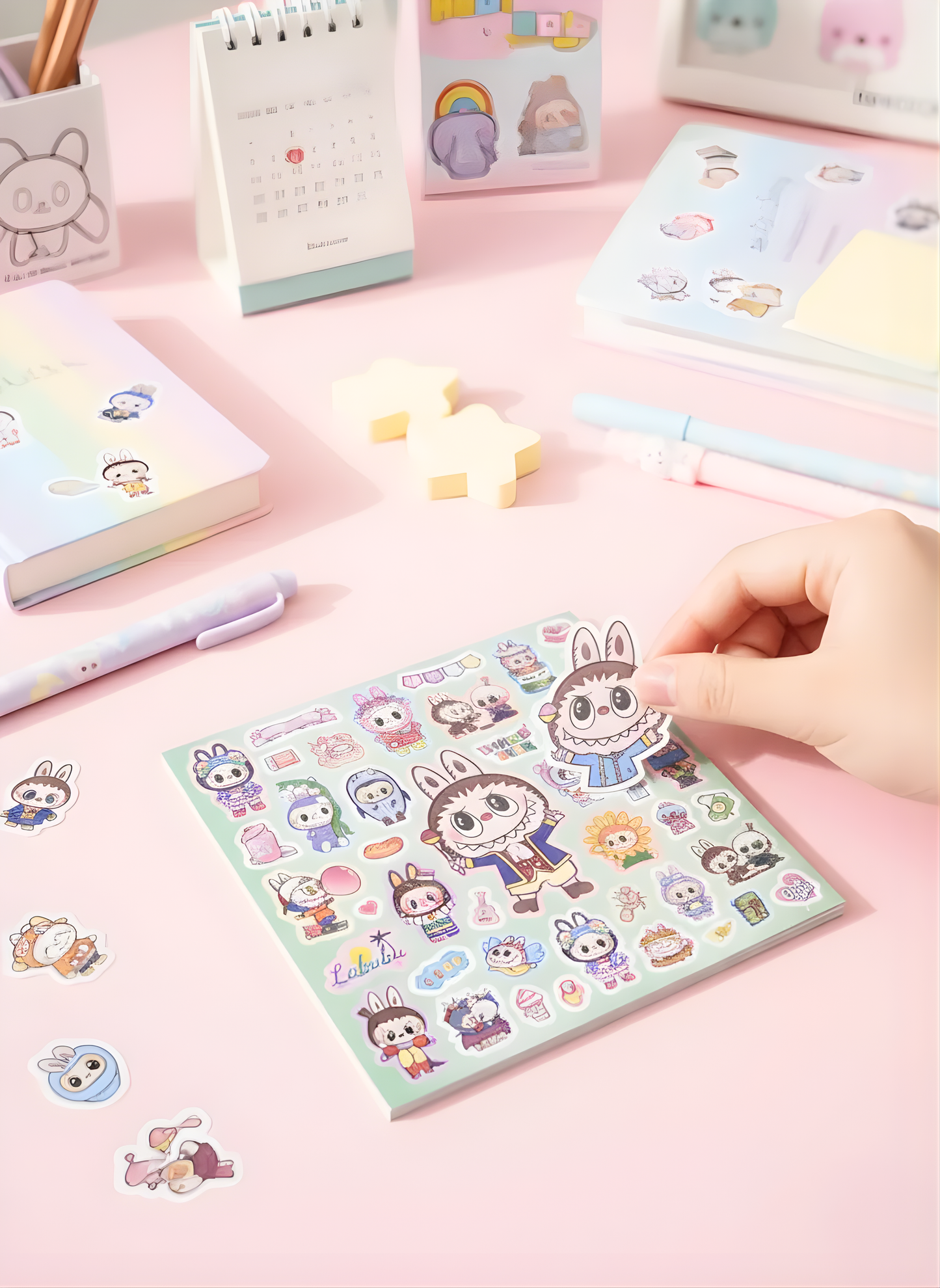 Labubu Sticker Book - Kawaii Stickers