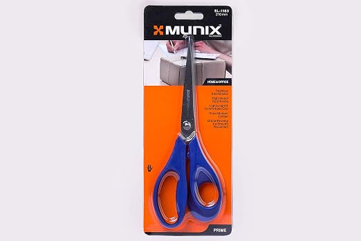 Munix SL-1183 | 210 mm | 8.2" Stainless Steel Scissors | Pointed Tip with Shock Proof Body