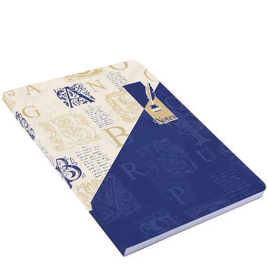 Nightingale Layflat Notebook – Blue