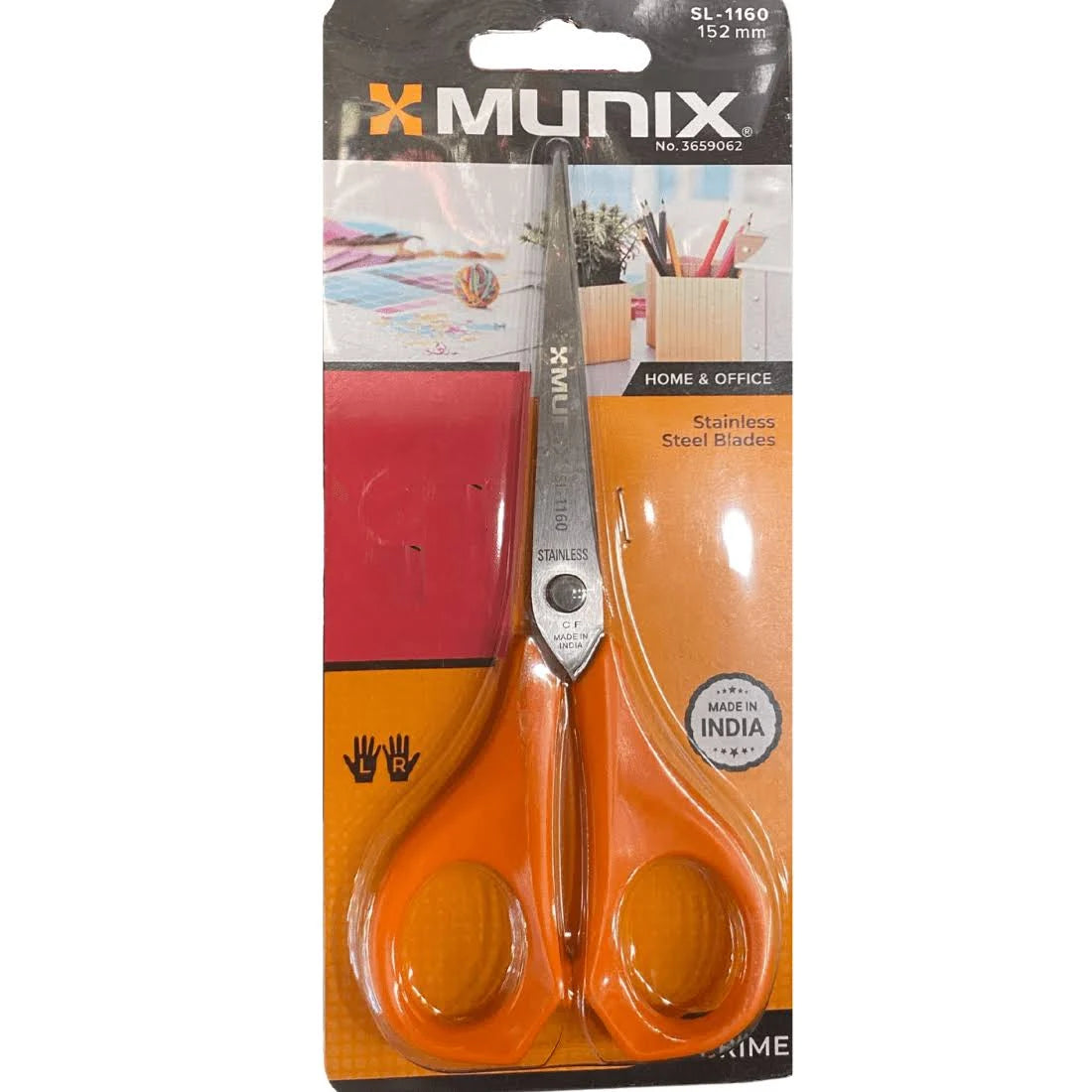 Munix SL-1160 Scissors | 152mm |Multi Colour