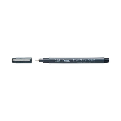 Pentel Point Liner Pen Black