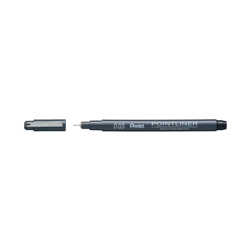 Pentel Point Liner Pen Black