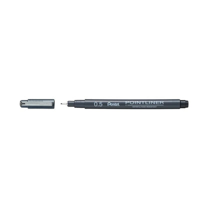 Pentel Point Liner Pen Black