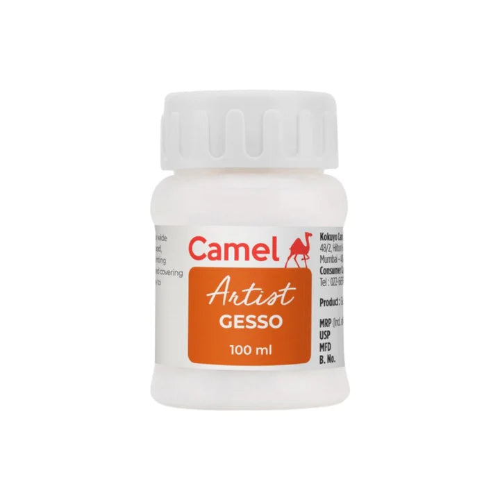 Camel Artists Gesso White - Primer for Oil & Acrylic