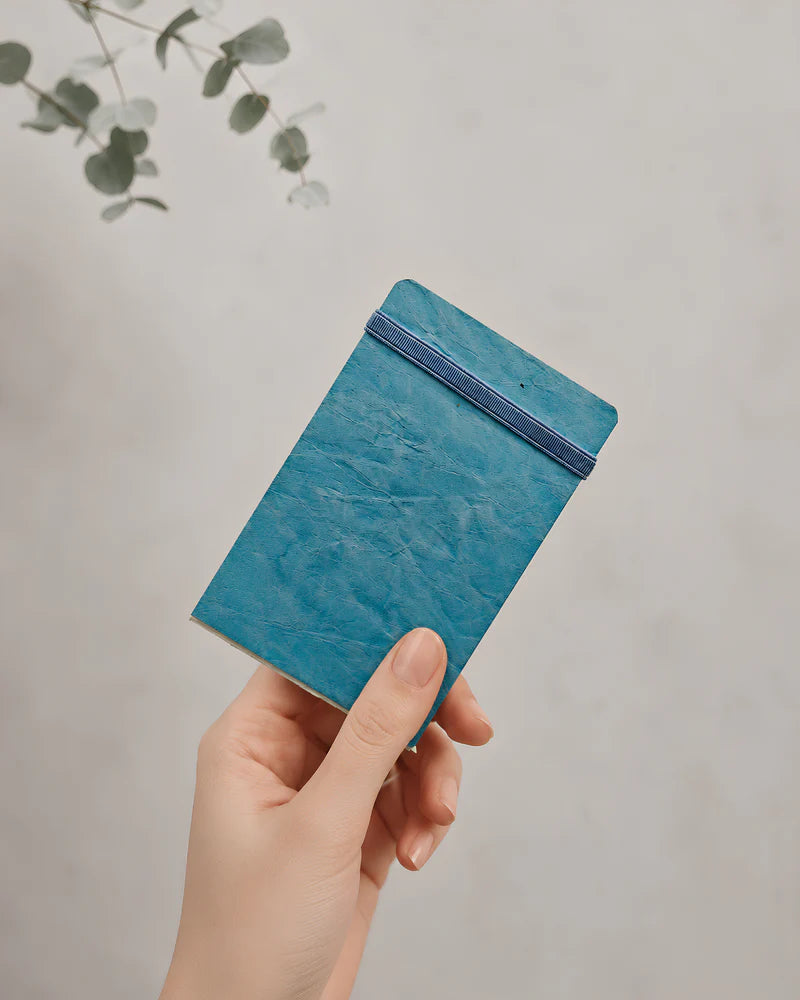 Potentate PU Watercolor Handbook – Blue | 9 x 14 cm