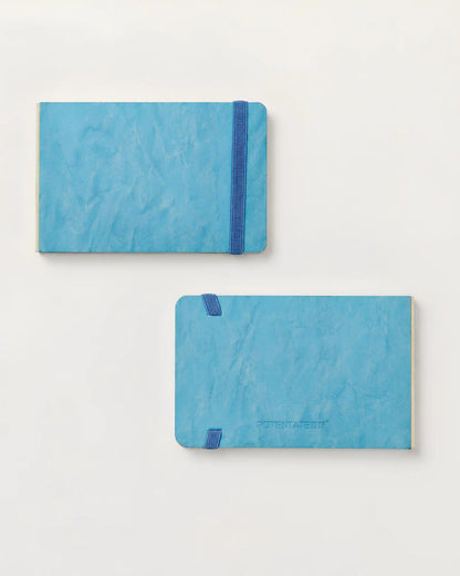 Potentate PU Watercolor Handbook – Blue | 9 x 14 cm