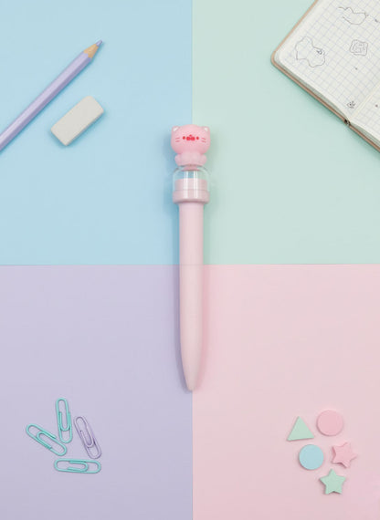 Kawaii Macaroon Cat Seal Pen