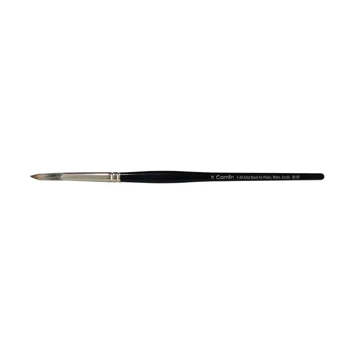 Camel Artist Brush Series 68 Round - Soft Hair - Ergonomic Handle