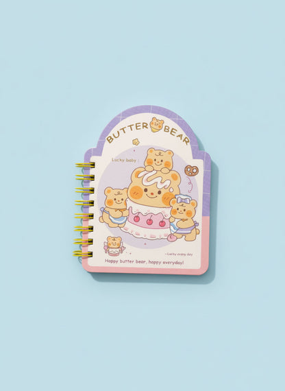 Kawaii Butter Bear Notebook