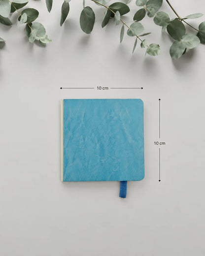 Potentate PU Watercolor Handbook – Blue | 10 x 10 cm | 300GSM | Cold Press