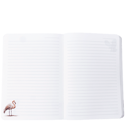 Nightingale Animal Notebook Flamingo