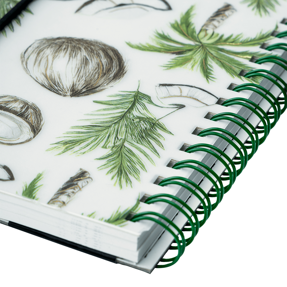 Nightingale Floral Notebook (C) – A6+