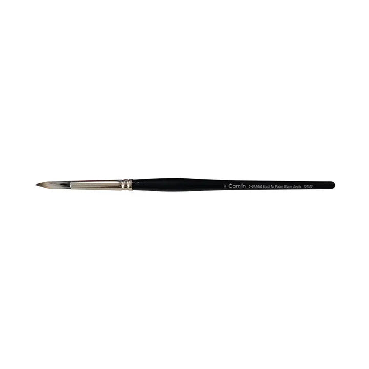 Camel Artist Brush Series 68 Round - Soft Hair - Ergonomic Handle