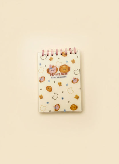 Honey Bunny & Honey Bear A7 Mini Spiral Notebooks