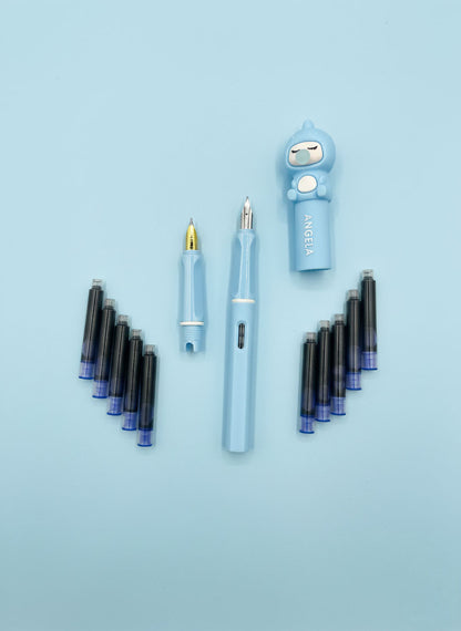 Kawaii Angela Ink Pen Set