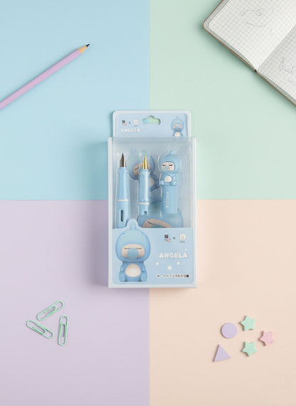 Kawaii Angela Ink Pen Set