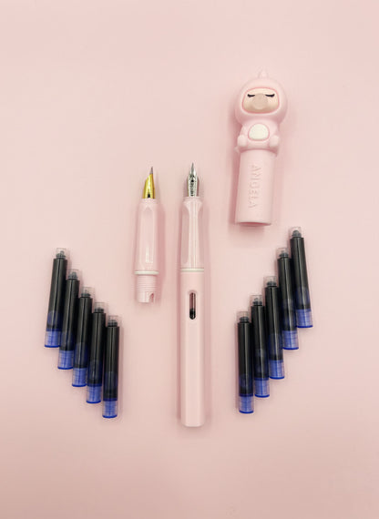 Kawaii Angela Ink Pen Set
