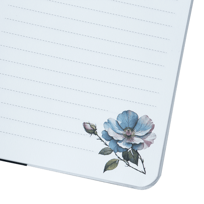 Nightingale Floral Notebook (C) – A6+