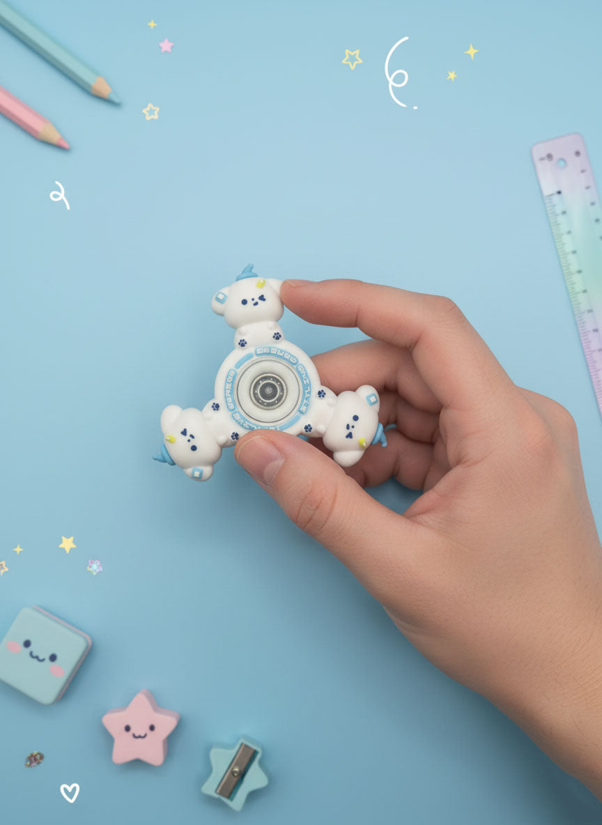 Kawaii Bear Spin Eraser