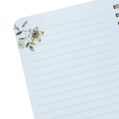 Nightingale Floral Notebook (B) – A6+