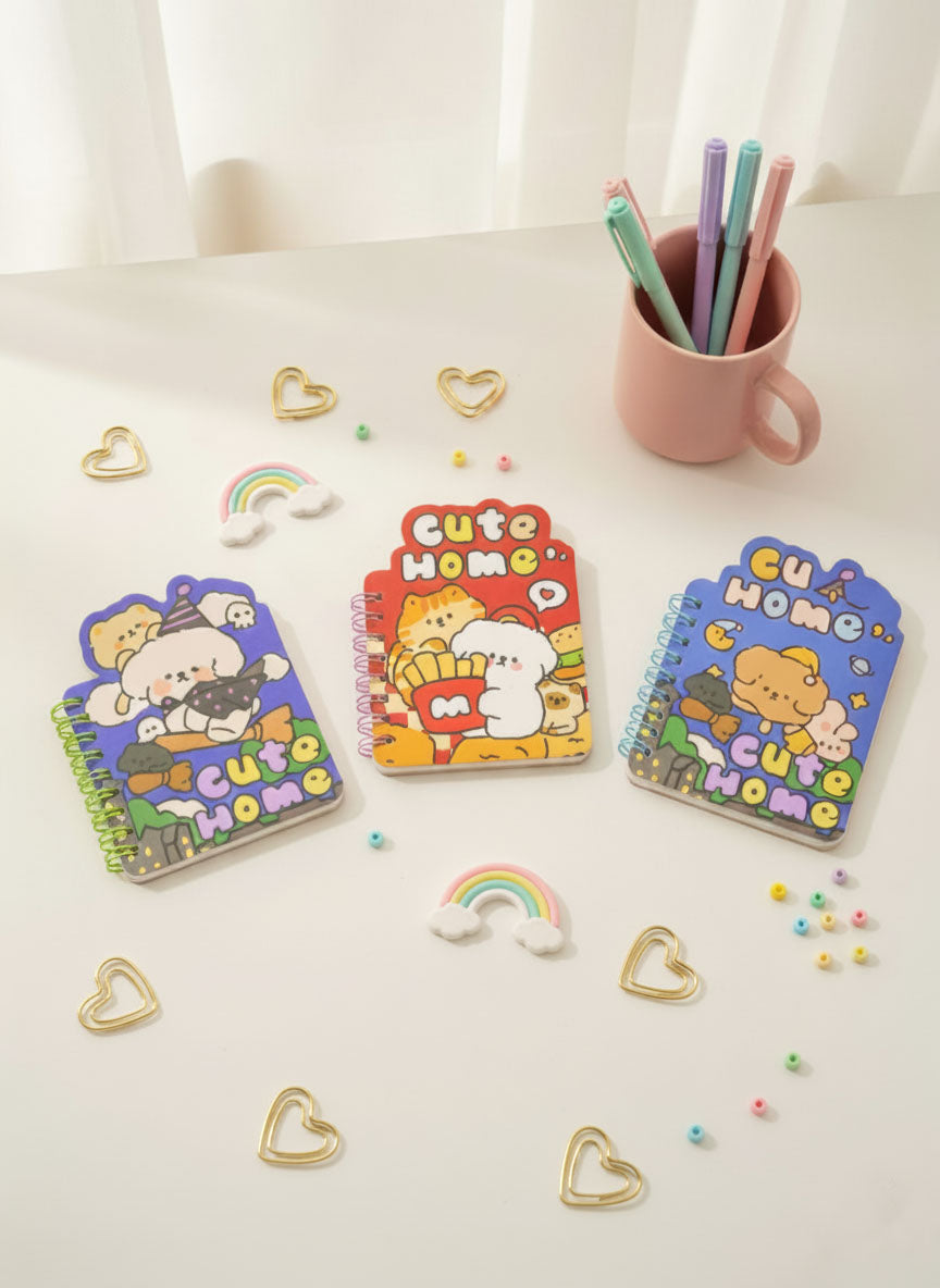 Kawaii Cute Home Notebook