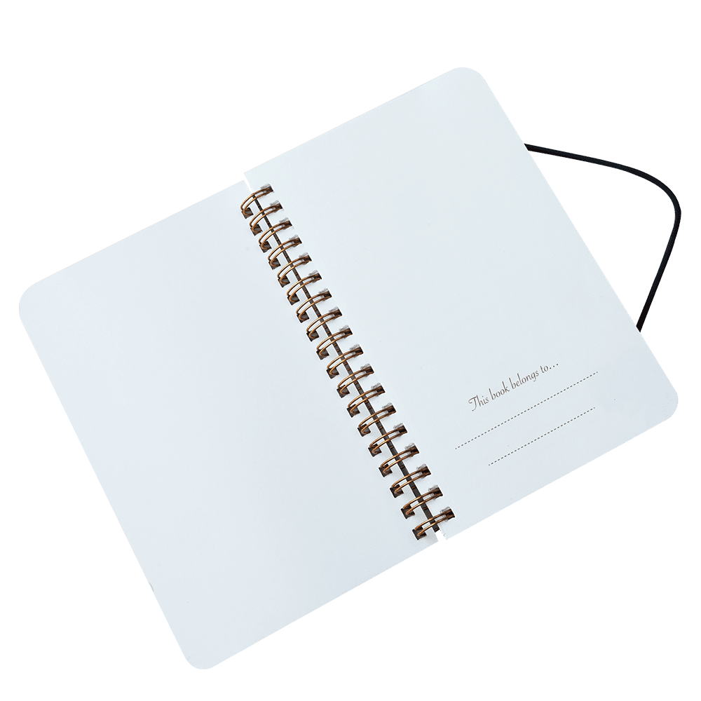 Nightingale Floral Notebook (B) – A6+