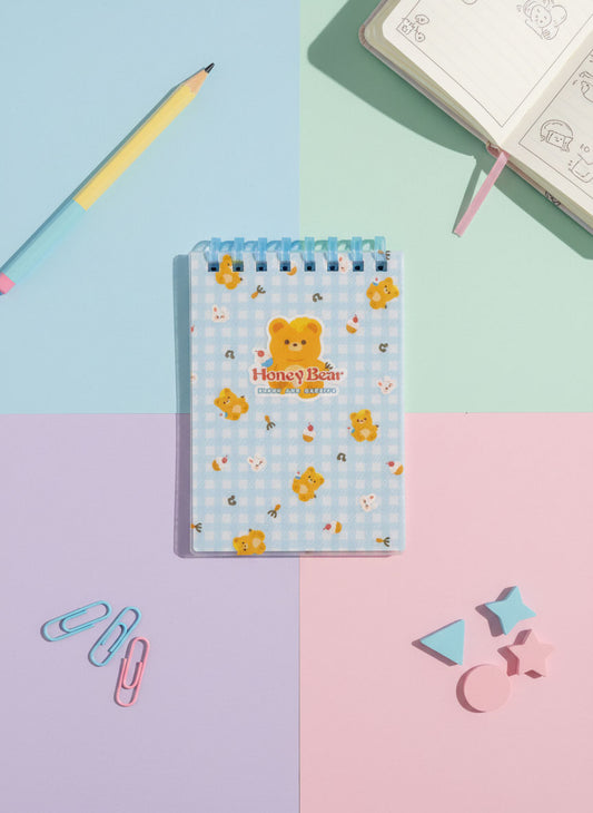 Honey Bunny & Honey Bear A7 Mini Spiral Notebooks
