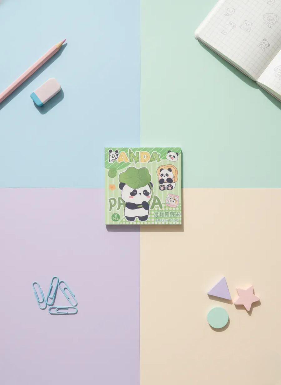 Panda Sticker Book -  Kawaii Stickers
