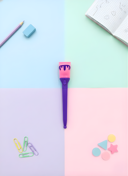 Poop Pop Out  Pen - Kawaii Pen