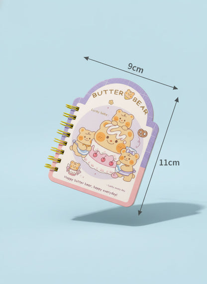 Kawaii Butter Bear Notebook