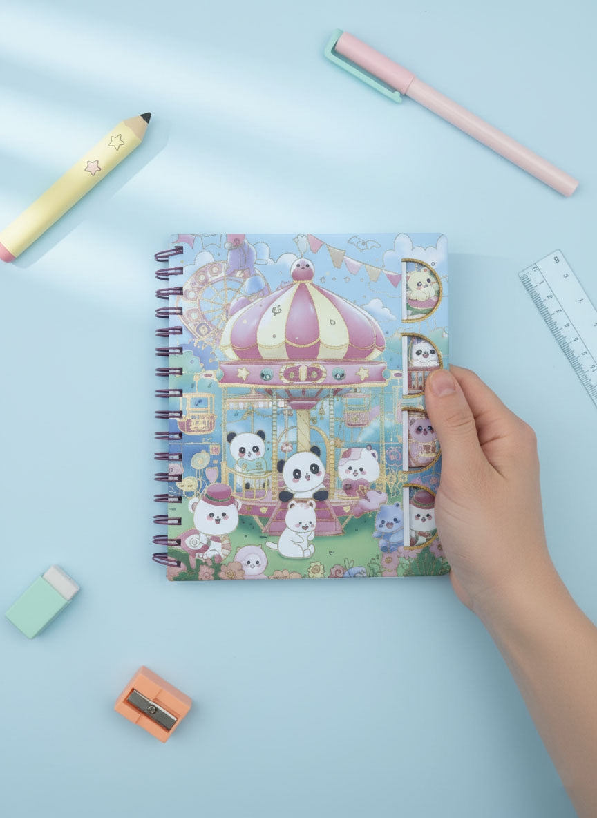 Kamaii Panda Notebook