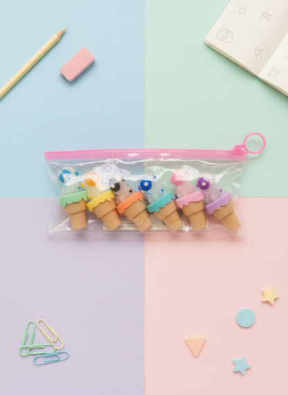 Kawaii Highlighter Set - Ice Cream Cone
