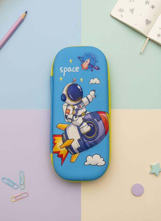 Kawaii Silicon Zipper Pouch -  Space Theme
