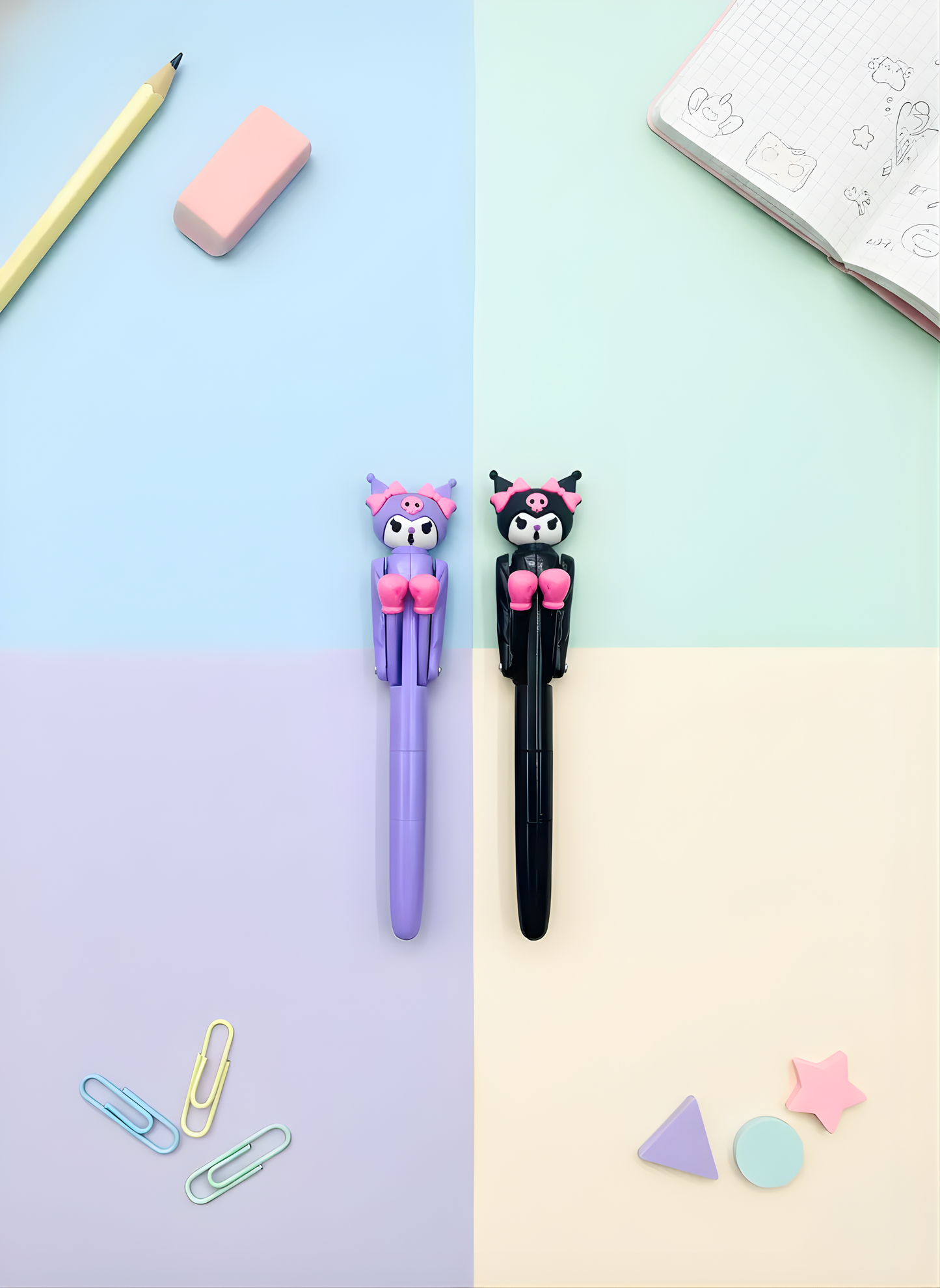 Kuromi Boxing pen - Kawaii Pen