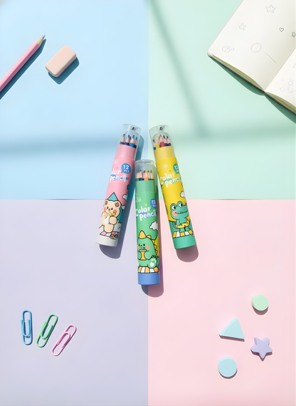 Color Pencils Long - 12 shades