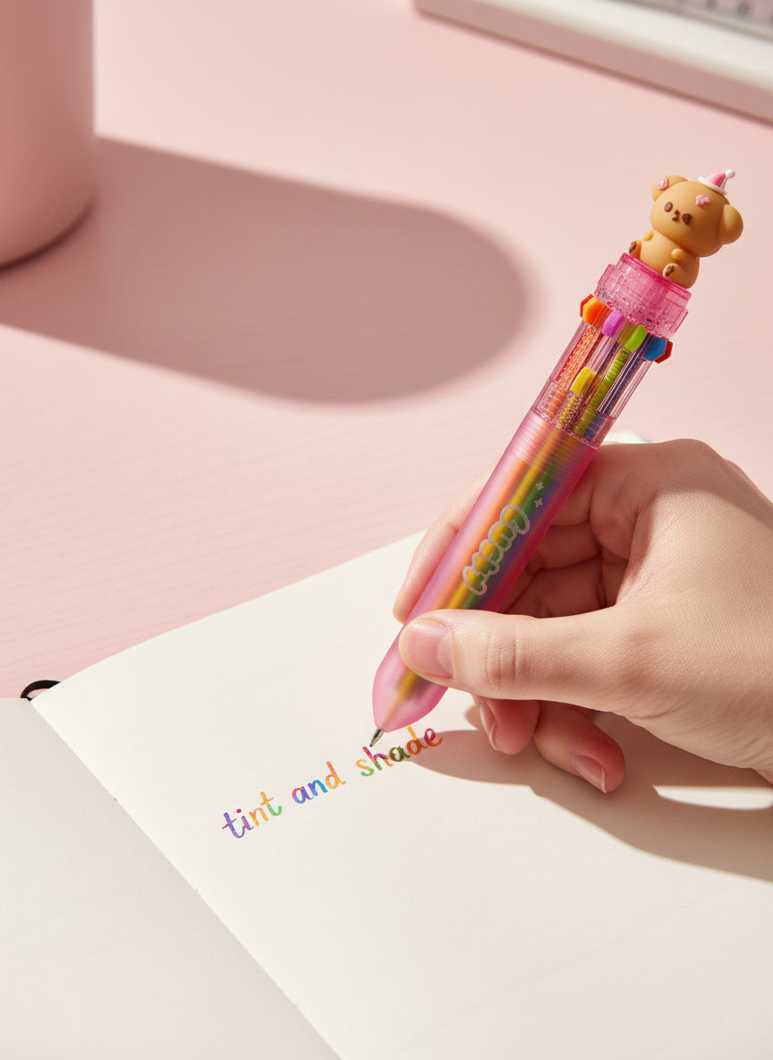 Kawaii 10 Colour Pen