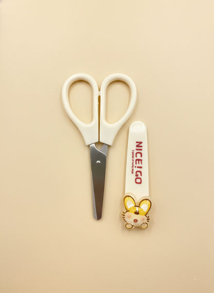 Kawaii Art Scissors for Kids with Cover