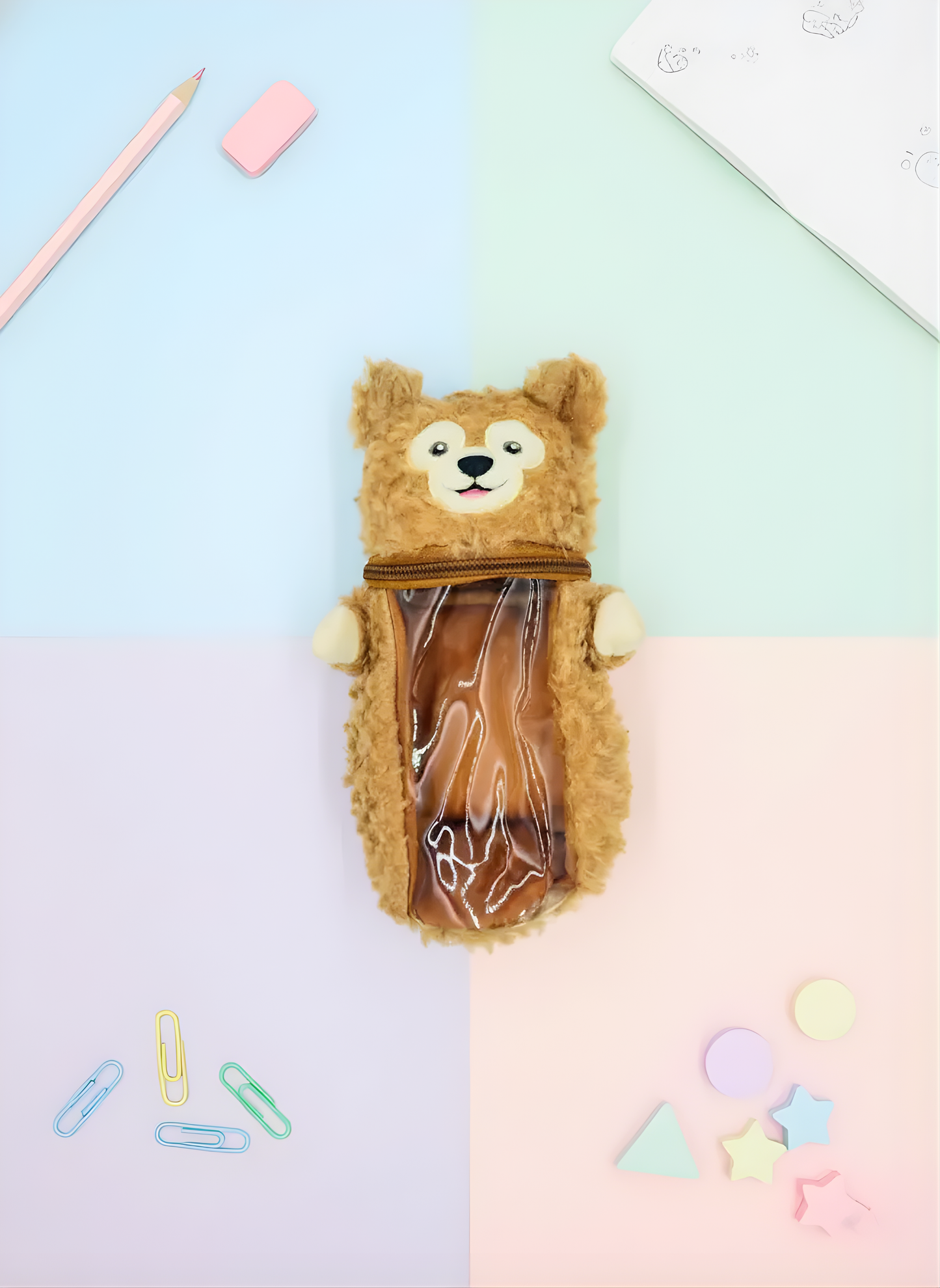 Bear Pencil Pouch - Kawaii Pouch