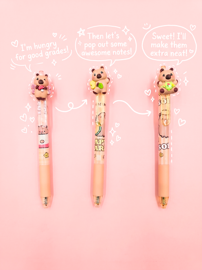 Kawaii Capybara Gel Pen