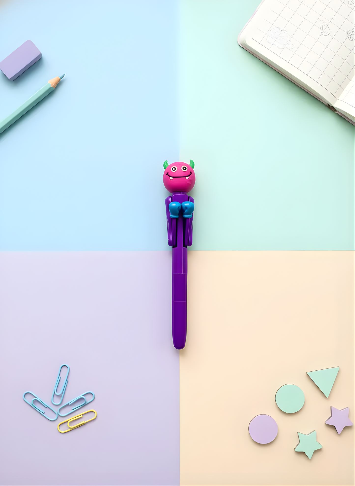 Monster Boxing Pen - Kawaii Pen