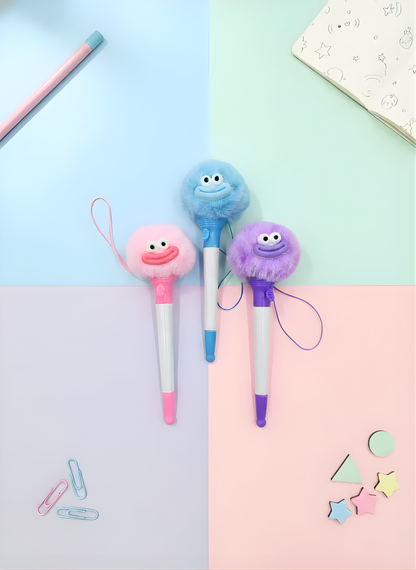 Ugly Braided Furball Pen - Kawaii Pen